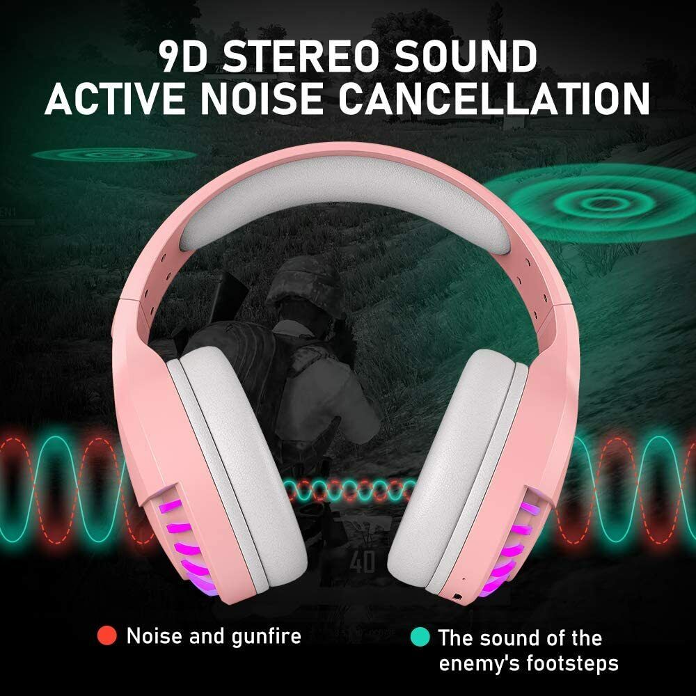 Casque Gaming Bluetooth Stéréo — PC, PS4, PS5, Mobile 2