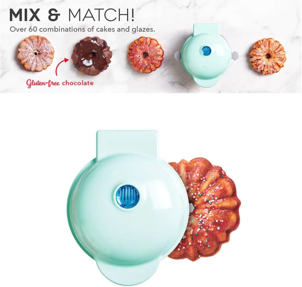 Mini Moule à Gâteau Bundt Électrique — Pâtisseries Express 2