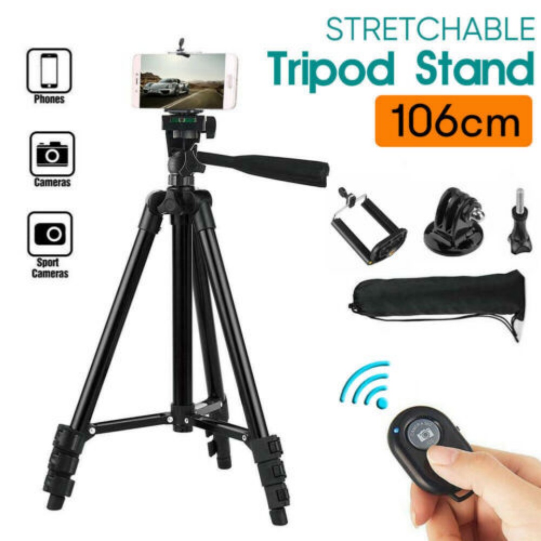 Trépied Photo Pro — Smartphone + Appareil Photo Reflex 6