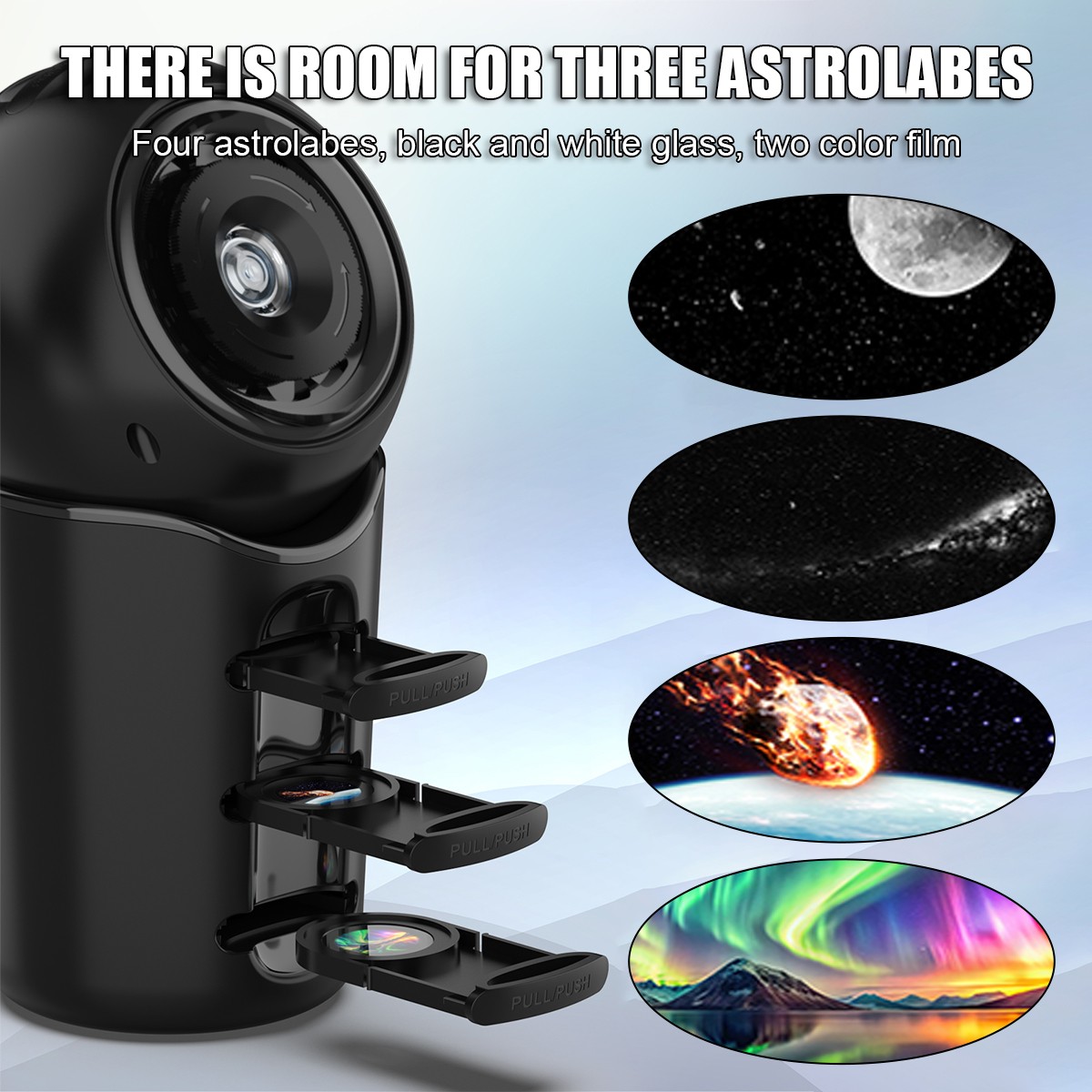 Projecteur Ciel Étoilé Rotatif — Lampe Galaxie Chambre & Déco 4