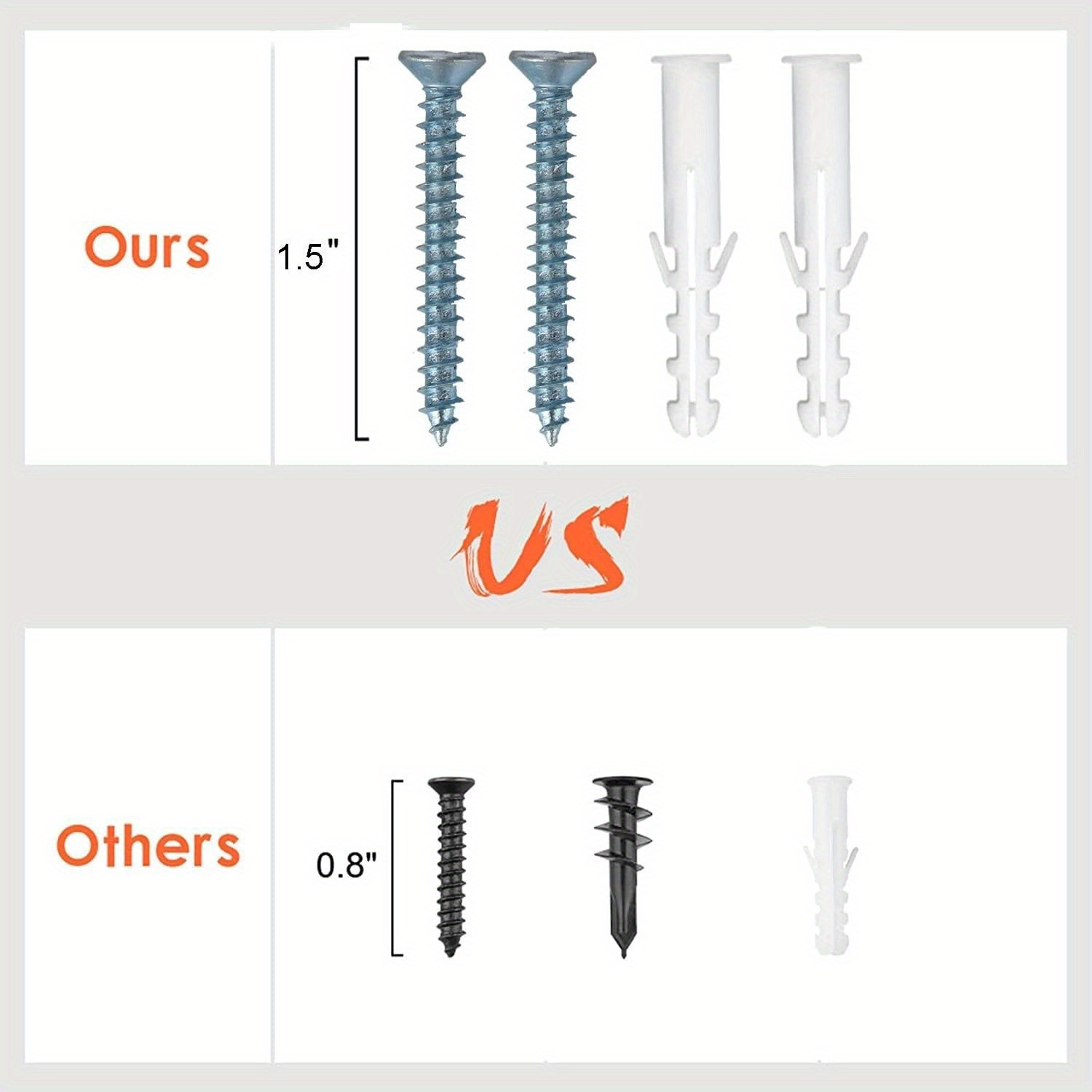 Crochets Garage Muraux — Lot de 20 Heavy Duty 2