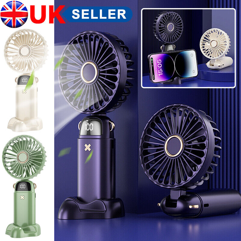 Ventilateur Portable Pliable — USB Rechargeable, Mini Format 6