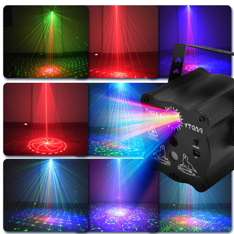 Projecteur Laser 240 Motifs RGB — Soirées & Club Maison