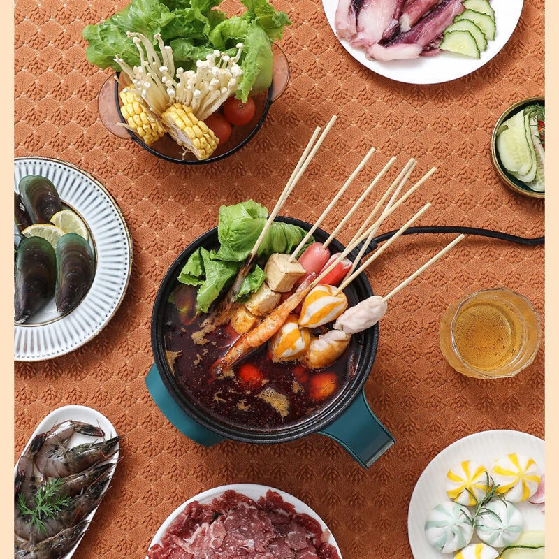 Mijoteuse Électrique Multifonction — Riz, Hot Pot, Fondue 4