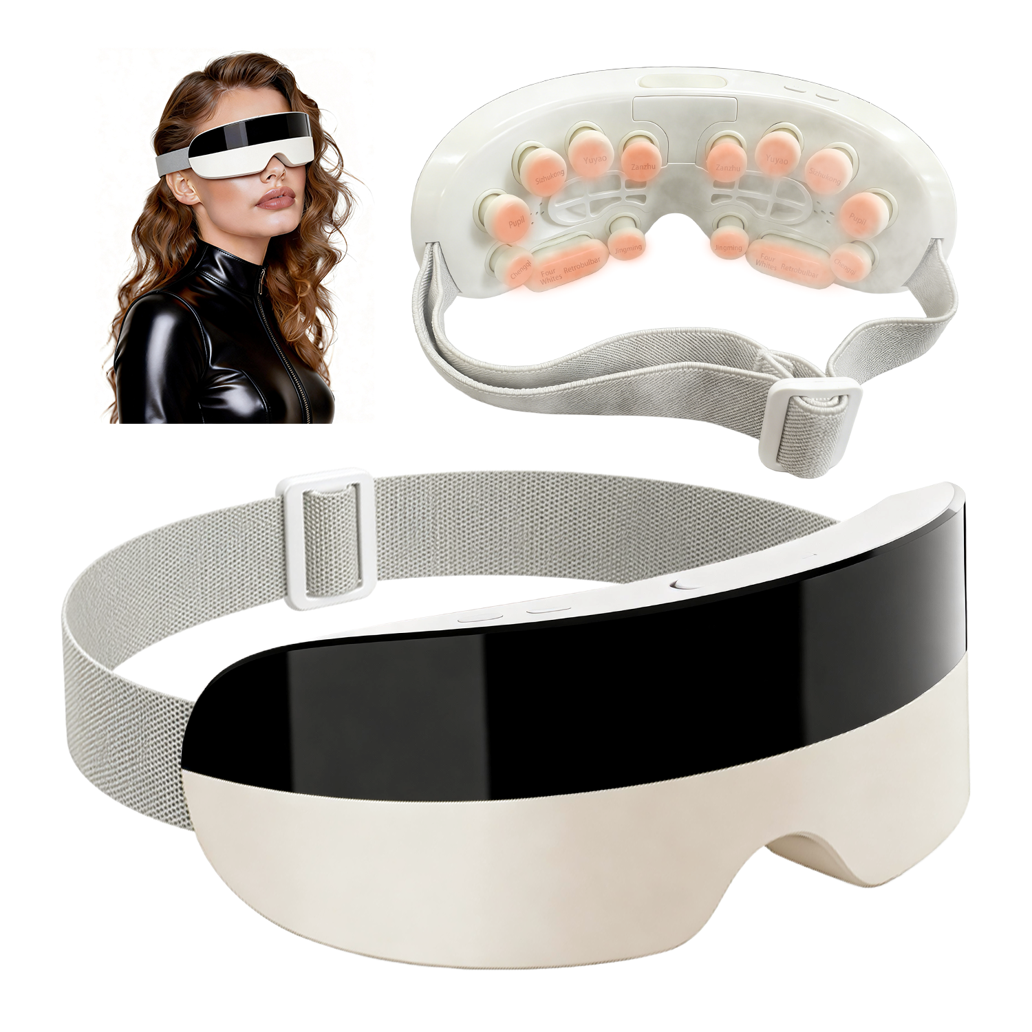 Masque Massant Yeux Chauffant Bluetooth — Relaxation Totale 7