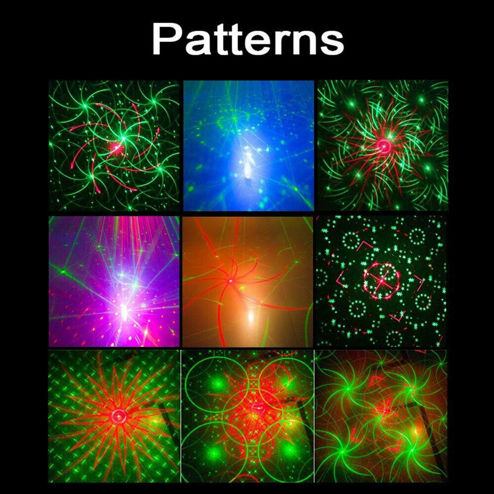 Projecteur Laser 240 Motifs RGB — Soirées & Club Maison 2