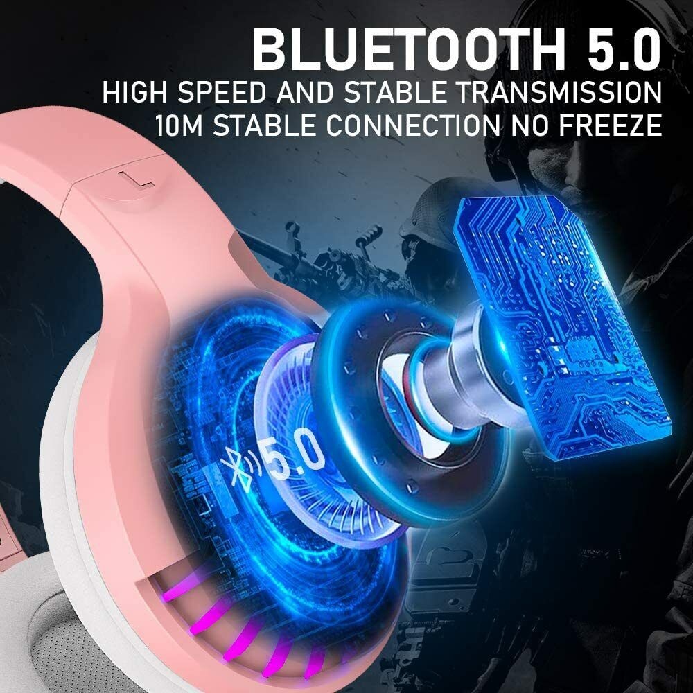 Casque Gaming Bluetooth Stéréo — PC, PS4, PS5, Mobile 4