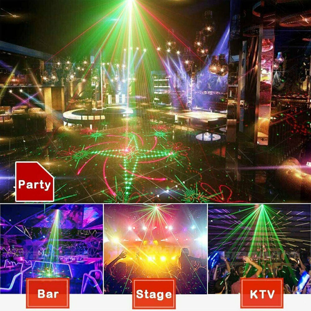 Projecteur Laser 240 Motifs RGB — Soirées & Club Maison 4